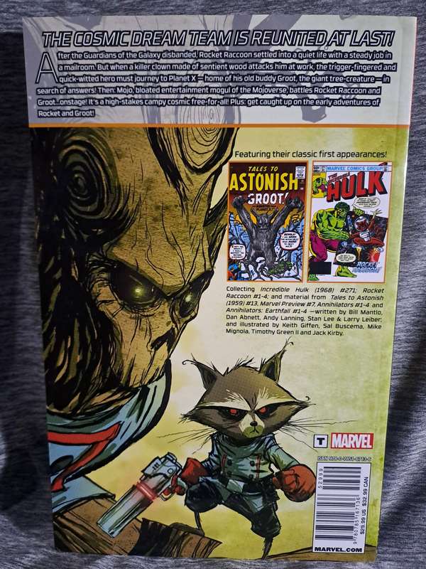 Rocket Raccoon And Groot Complete Collection [ISBN 9780785167136](Marvel Comics)