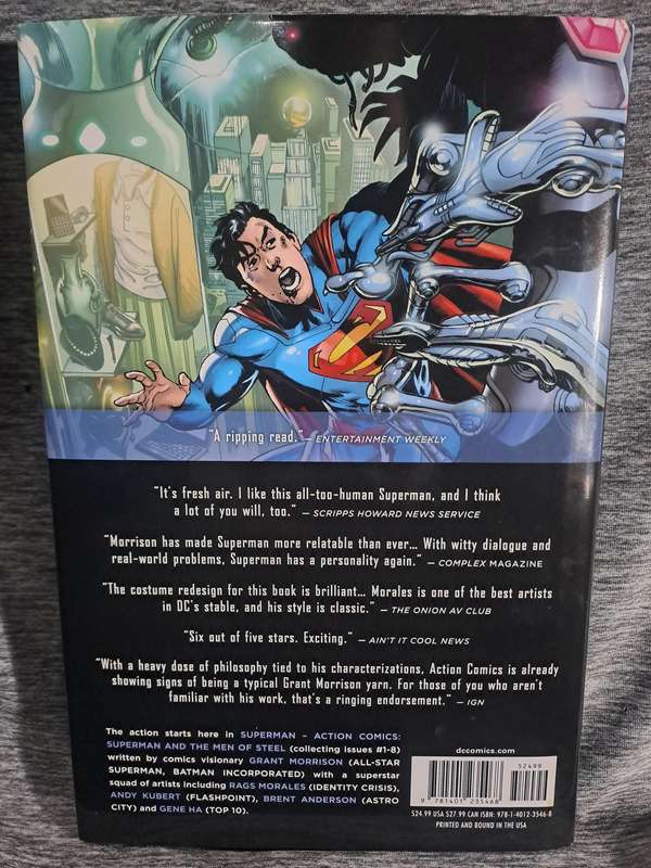 Superman Action Comics Vol.1 Superman And The Man Of Steel [ISBN 9781401235468](DC Comics)