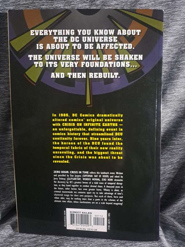 Zero Hour:Crisis In Time [ISBN 1563891840](DC Comics)