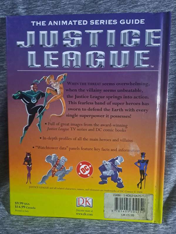 DK Justice League The Animated Series [ISBN 1405304251](DK)