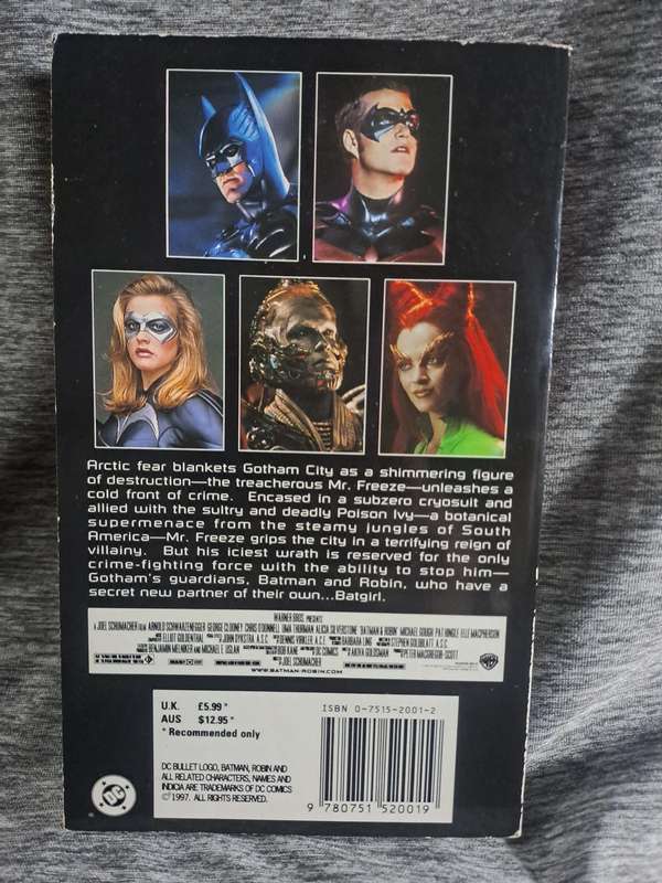 Batman & Robin [ISBN 0751520012](Waner Books novel)