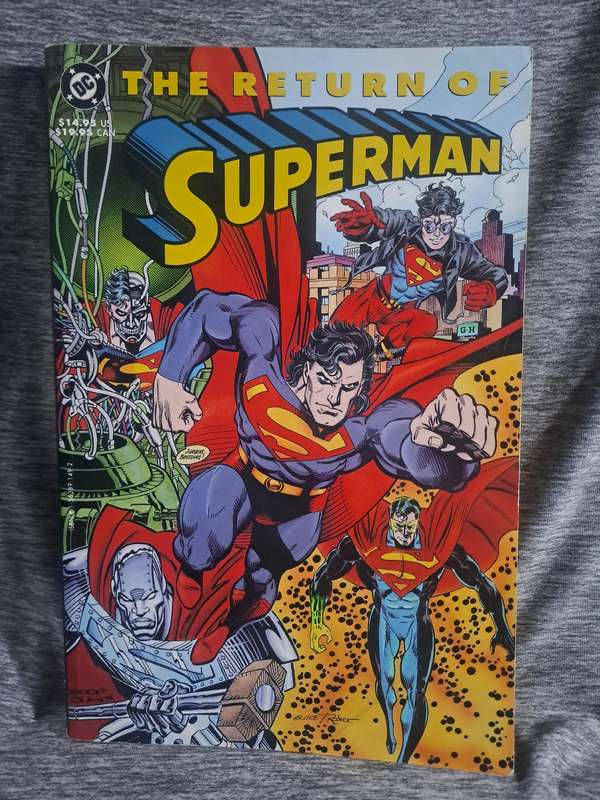 The Return Of Superman [ISBN 1852865148](DC Comics)( tear on spine)