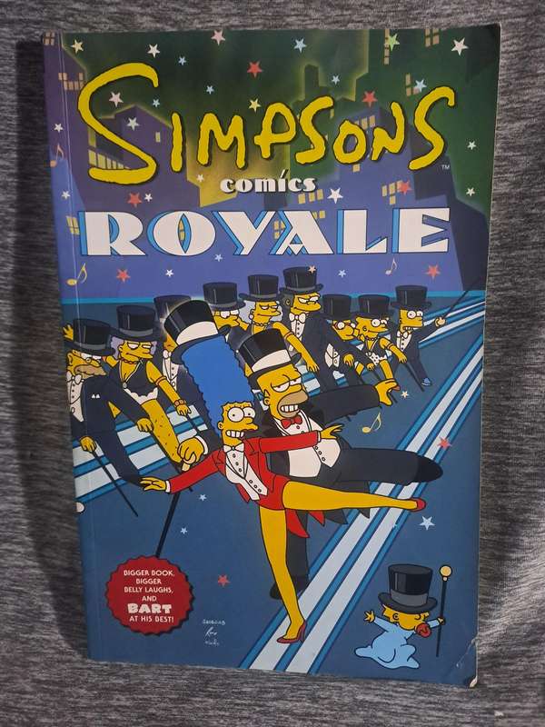 Simpsons Comics Royale [ISBN 0007118546](tear on front cover)