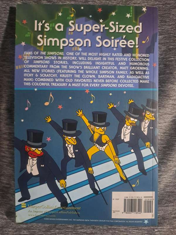 Simpsons Comics Royale [ISBN 0007118546](tear on front cover)