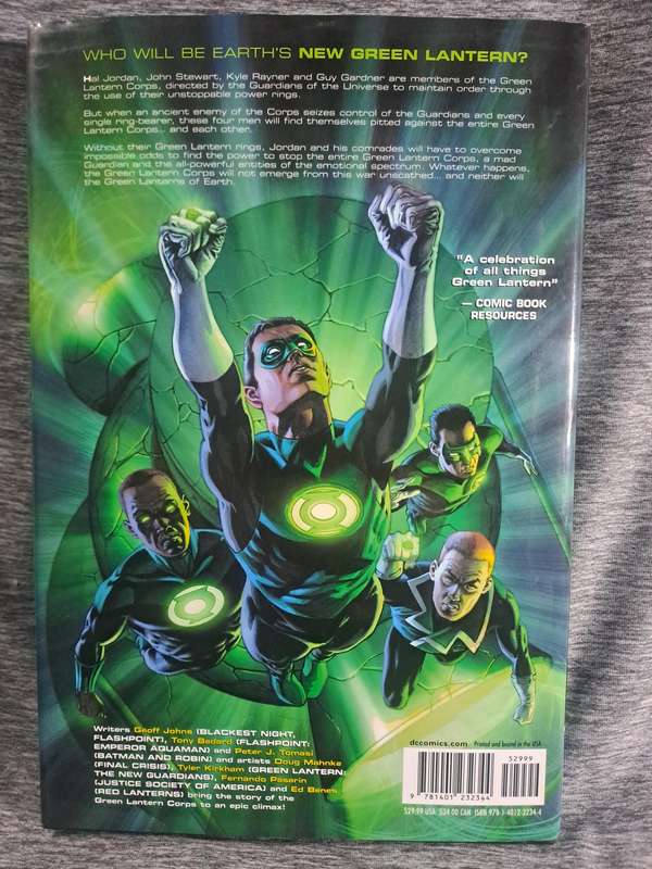 Green Lantern: War Of The Green Lanterns [ISBN 9781401232344](DC Comics)