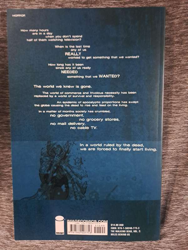 The Walking Dead Vol.2 Miles Behind Us [ISBN 978152407753](Image comics)