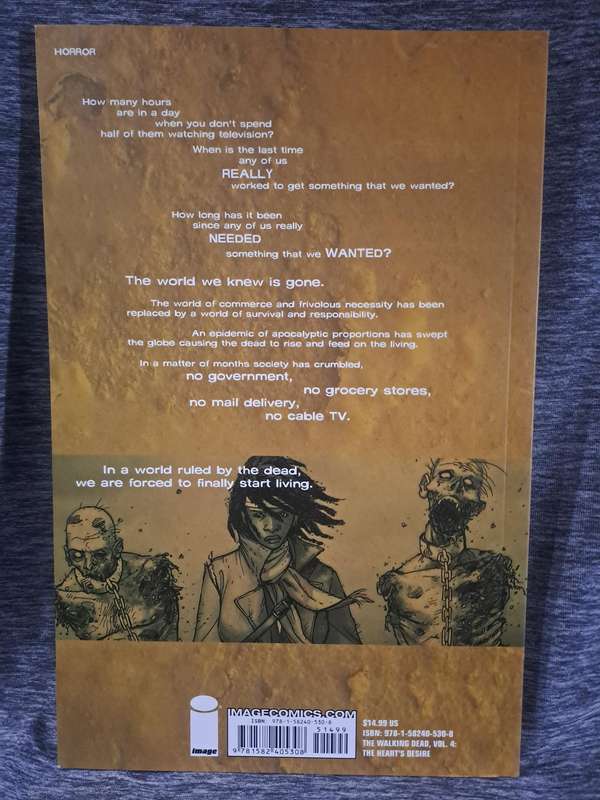 The Walking Dead Vol.4 The Heart's Desire [ISBN 9781582405308](Image Comics)