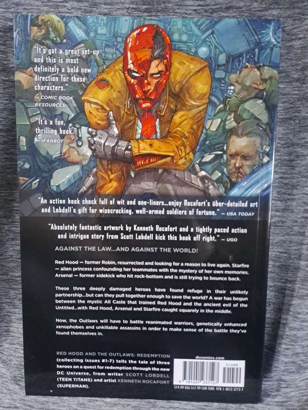 Red Hood And The Outlaws Vol.1 Redemption [ISBN 9781401237127](DC Comics)