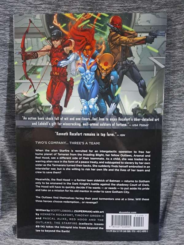 Red Hood And The Outlaws Vol.2 The starfire [ISBN 9781401240905](DC Comics]