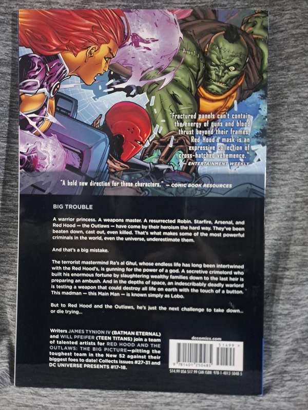 Red Hood And The Outlaws Vol.5 The Big Piture [ISBN 9871401250485](DC Comics)