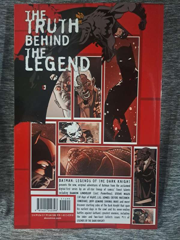 Batman: Legends Of The Dark Knight Vol.1 [ISBN 9781401242398](DC Comics)