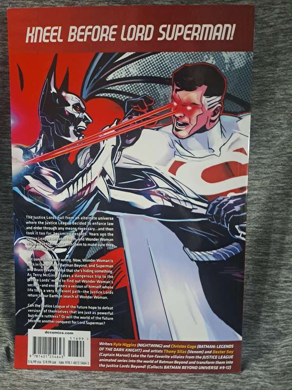 Batman Beyond 2.0 Vol.2 Justice Lords Beyond [ISBN 9781401254643](DC Comics)