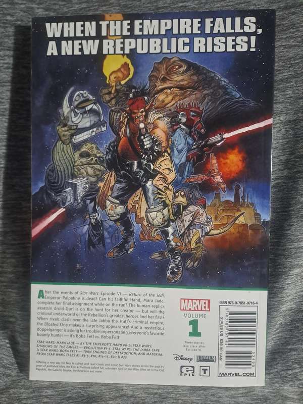 Star Wars The New Republic Vol.1 [ISBN 9780785197164](Marvel Comics)