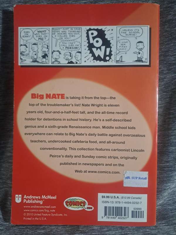 Big Nate From The Top [ISBN 978144940232327](Andrews McMeel Publshing)