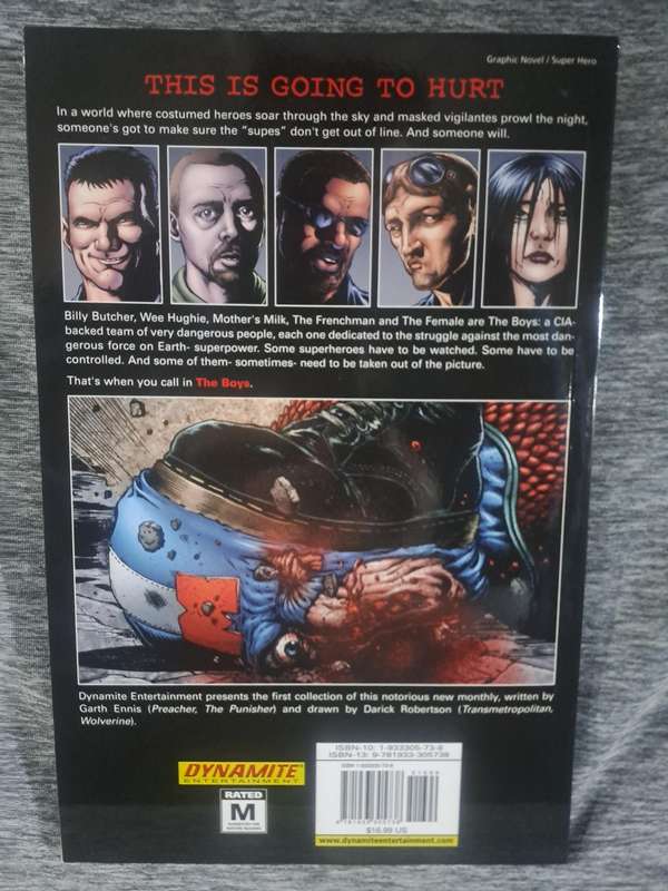 The Boys Vol.1 The Name Of The Game [ISBN 9781933305738](Dynamite Entertainment)