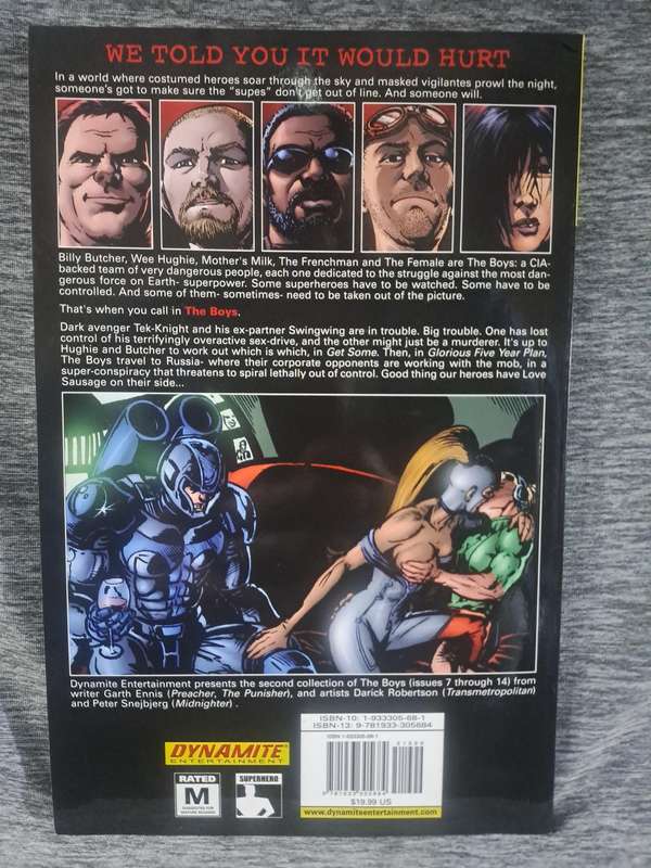 The Boys Vol.2 Get Some [ISBN 9781933305684](Dynamite Entertainment)