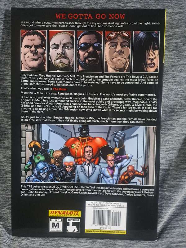 The Boys Vol.4 We Gotta Go Now [ISBN 978160690352](Dynamite Entertainment)