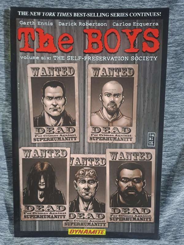The Boys Vol.6 The Self-preservation Society [ISBN 9781606901250](Dynamite Entertainment)