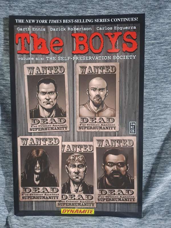 The Boys Vol.6 The Self-preservation Society [ISBN 9781606901250](Dynamite Entertainment)