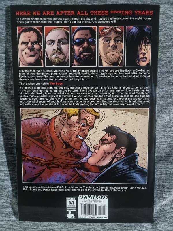 The Boys Vol.11 Over The Hill with The Swords Of A Thousand Men [ISBN 9781606903414](Dynamite)