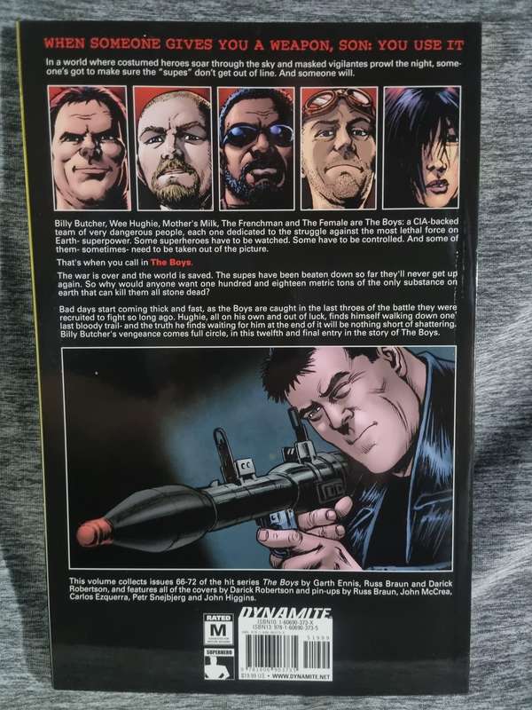 The Boys Vol.12 The Bloody Doors Off [ISBN 9781606903735](Dynamite Entertainment)