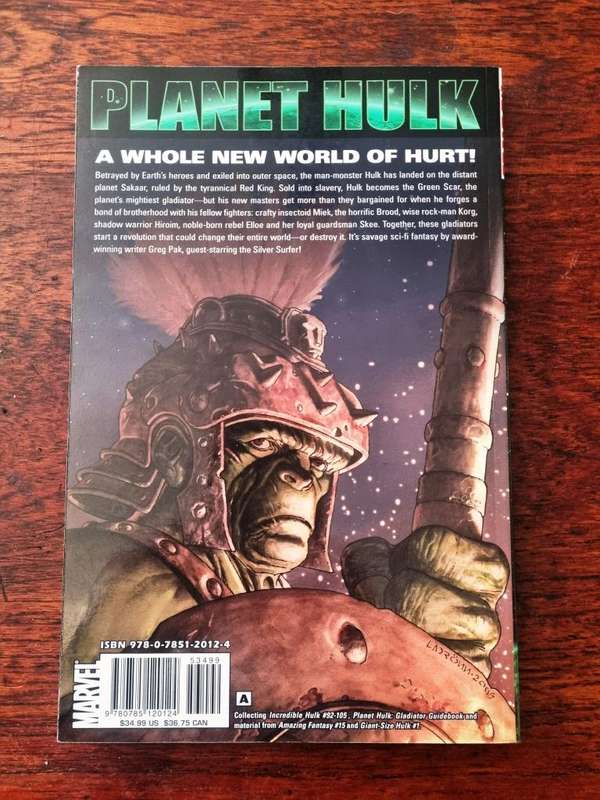 Hulk: Planet Hulk [ISBN 9780785120125] (Marvel)