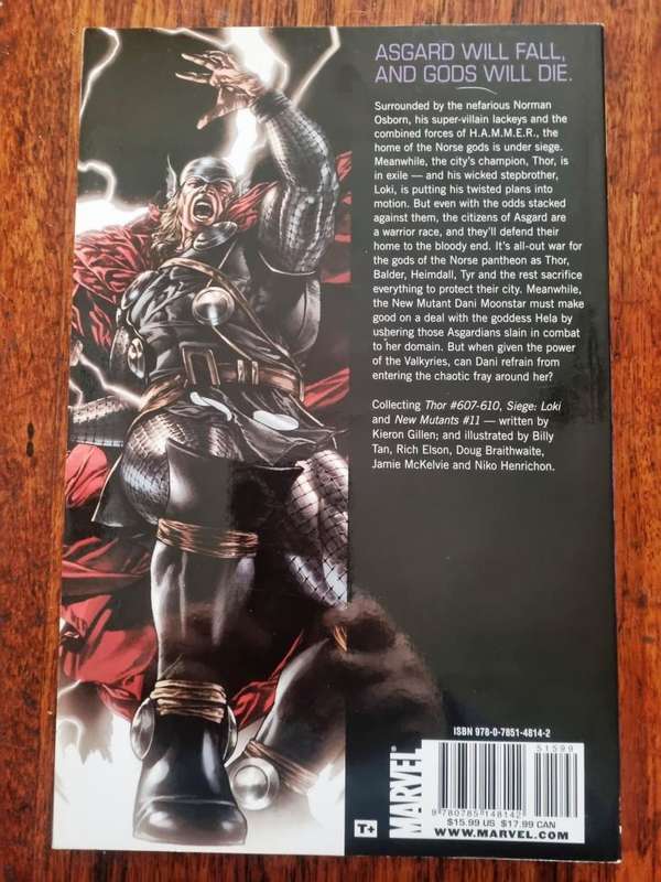 Siege Thor [ISBN 9780785148142] (Marvel)