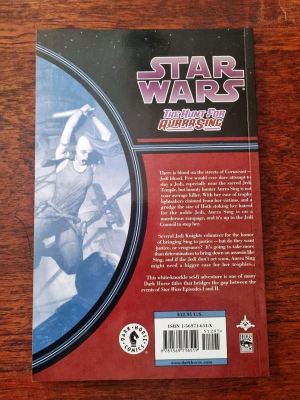 Star Wars The Hunt For Aurra Sing[ISBN 9781569716519](Lucas Books)