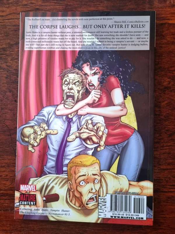 Anita Blake The Laughing Corpse[ISBN 9780785135289](Marvel)