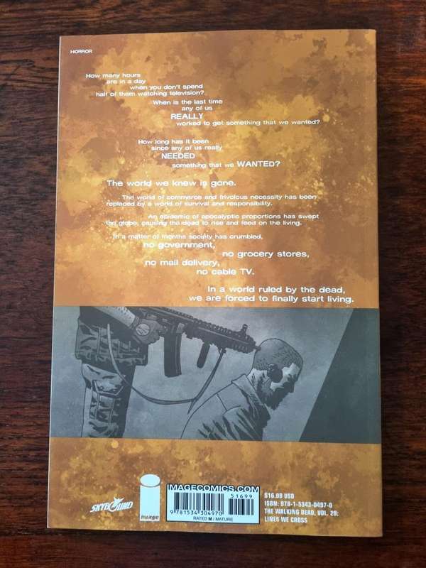 The Walking Dead Vol.29 Lines We Cross [ISBN 9781534304970] (Image)