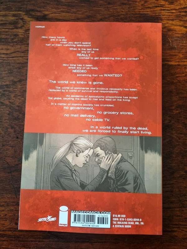 The Walking Dead Vol.28 A Certain Doom [ISBN 9781534302440] (Image)