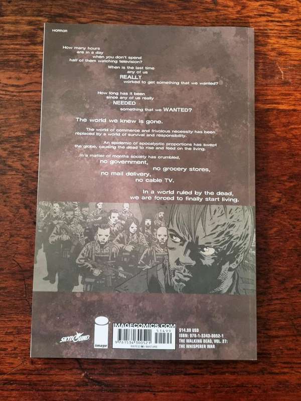 The Walking Dead Vol.27 The Whisper War [ISBN 9781534300521] (Image)