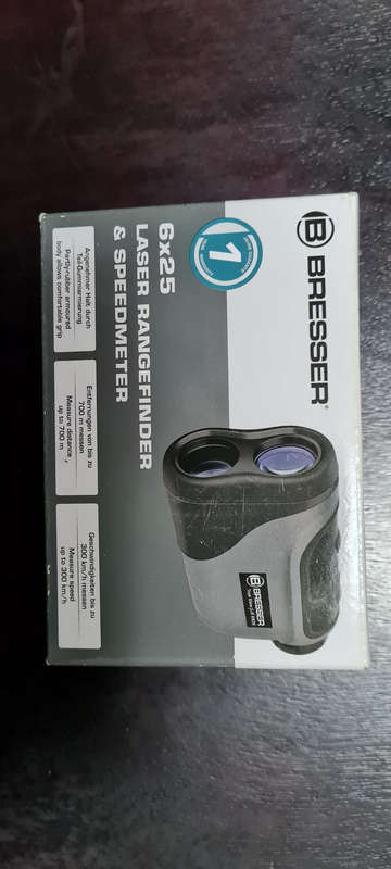 Bresser 6x25 Laser Rangefinder and Speedmeter