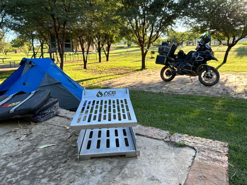 Bikers - Hikers- Fishing Braai