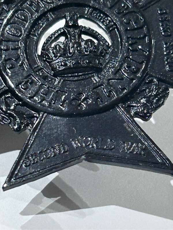 The Rhodesia Regiment hat badge 1972  1980 see images