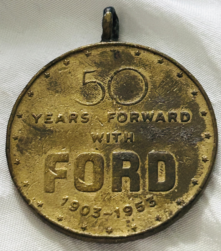 Medal - 50th Anniversary of Ford Motor Company