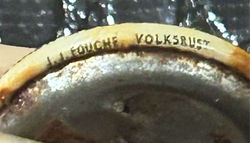 BOERE GROOT TREK  (1838-1938) PIN BADGE- JJ FOUCHE ORIGINAL