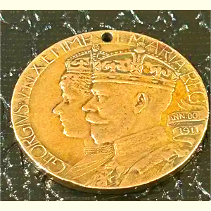 1911 Medal Natal Coronation of George V and Mary