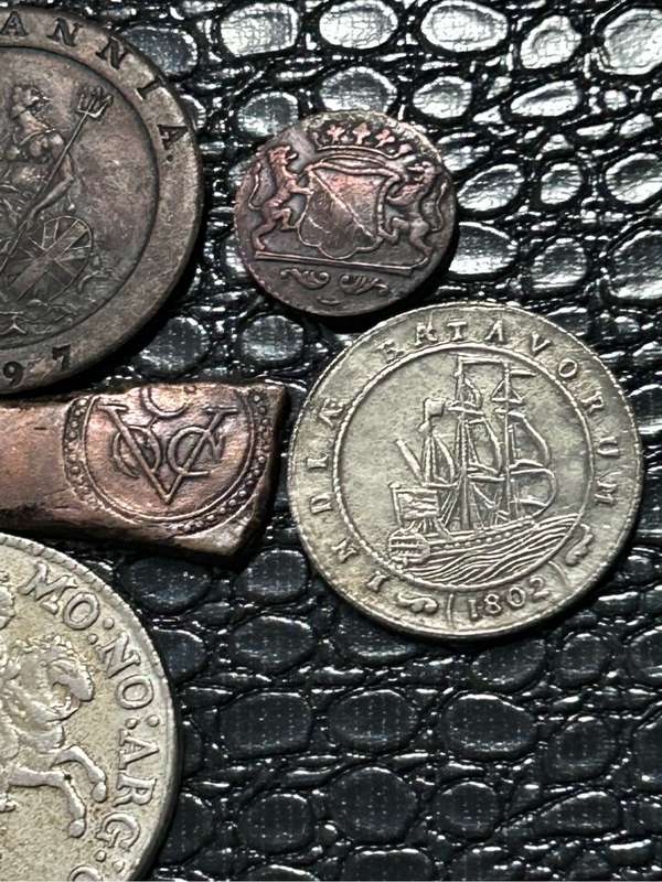 EIGHT VAN RIEBEEK REPLICA COIN IN BEAUTIFUL CONDITION