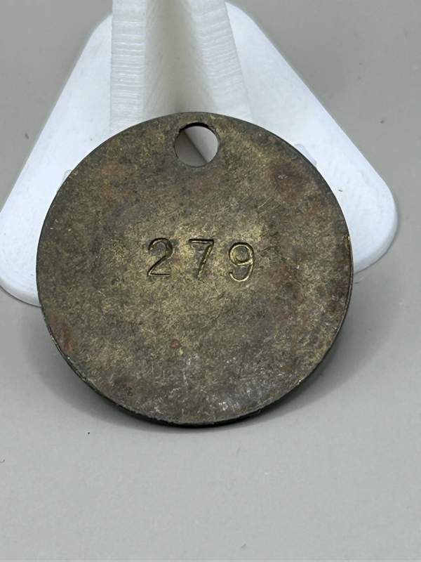 COAT OF ARMS RHODESIA MEDALLION -  NUMBER 279
