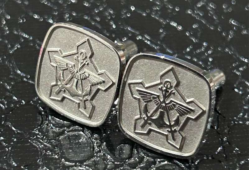 South African Defense Force ( SADF) Silver Plates Machete Buttons