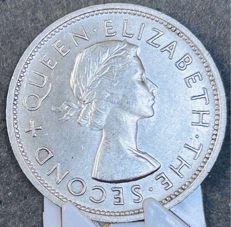1957 RHODESIA NYASALAND TWO SHILLING