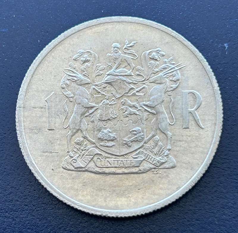 1969 ONE RAND FAMOUS DONGES COLLECTABLE COIN