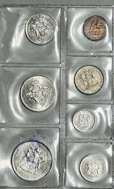 1984 UNCIRCULATED COIN SET AS SEALED IN MINT