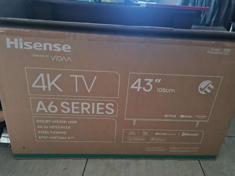 Hisense A4K 43" Smart TV