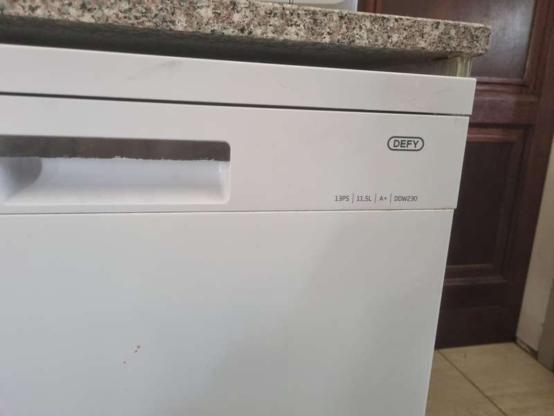 Defy 13 Place Atlantis Dishwasher - White - A DDW240