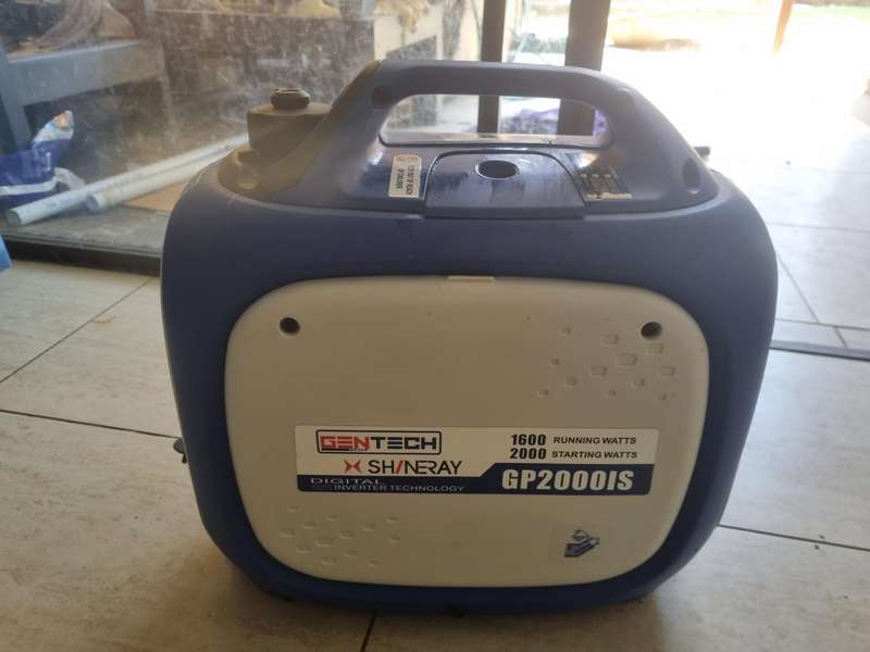 Gentech Power 2kVA Digital Pure Sine Wave Inverter Generator (Recoil) Blue