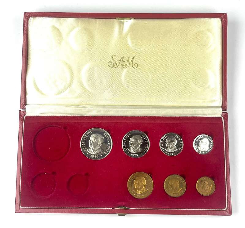 1979 partial proof set (As per images)