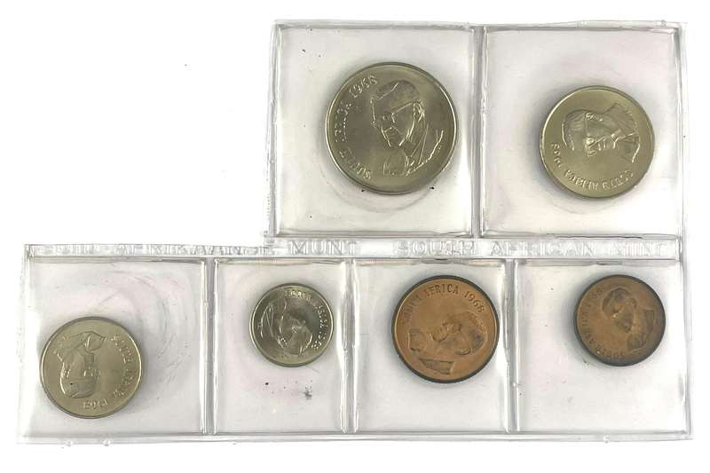 1968 partial Uncirculated mint pack set (No R1)