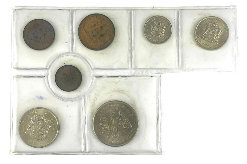 1972 partial Uncirculated mint pack set (No R1)